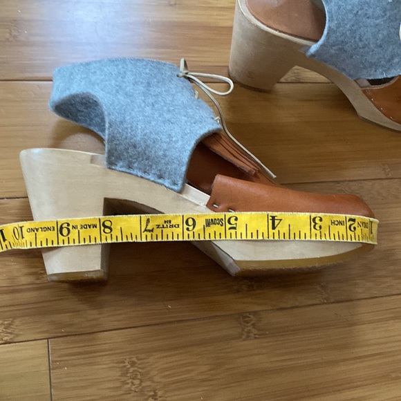 Bryr fringed kilt clog - Picture 8 of 9